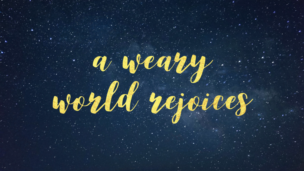 A Weary World Rejoices - series graphic